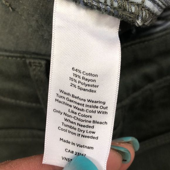 🔴2/$30 Talbots high rise jegging ankle size 6 - Picture 5 of 10